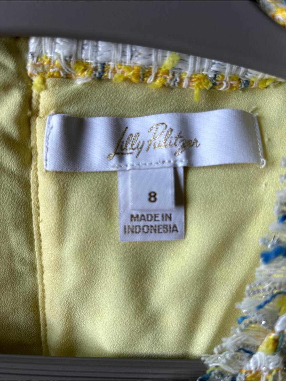 Lilly Pulitzer Folie Beaded Boucle Top - Picture 6 of 6